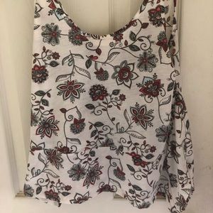 XS H&M  shirt with floral design.